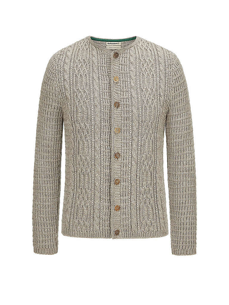 Cardigan tradizionale ANTON beige M
