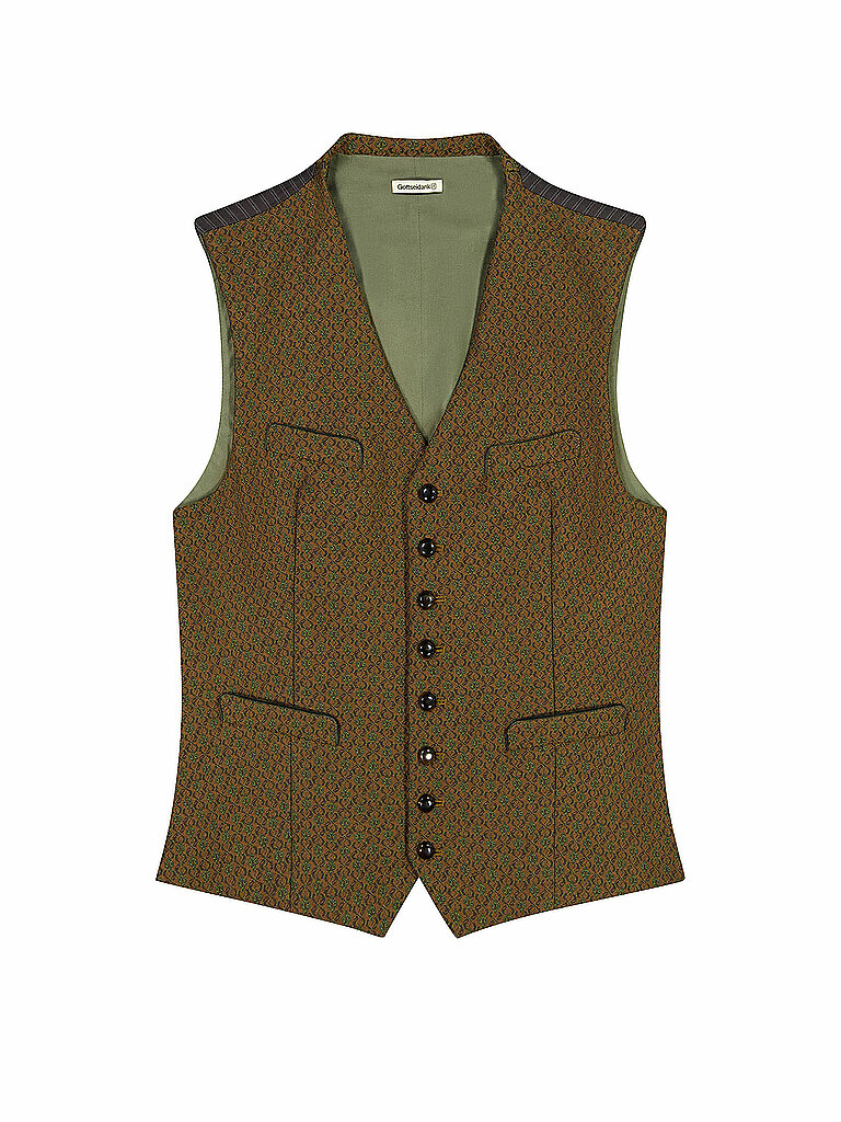 Gilet tradizionale ELIAS marrone 54