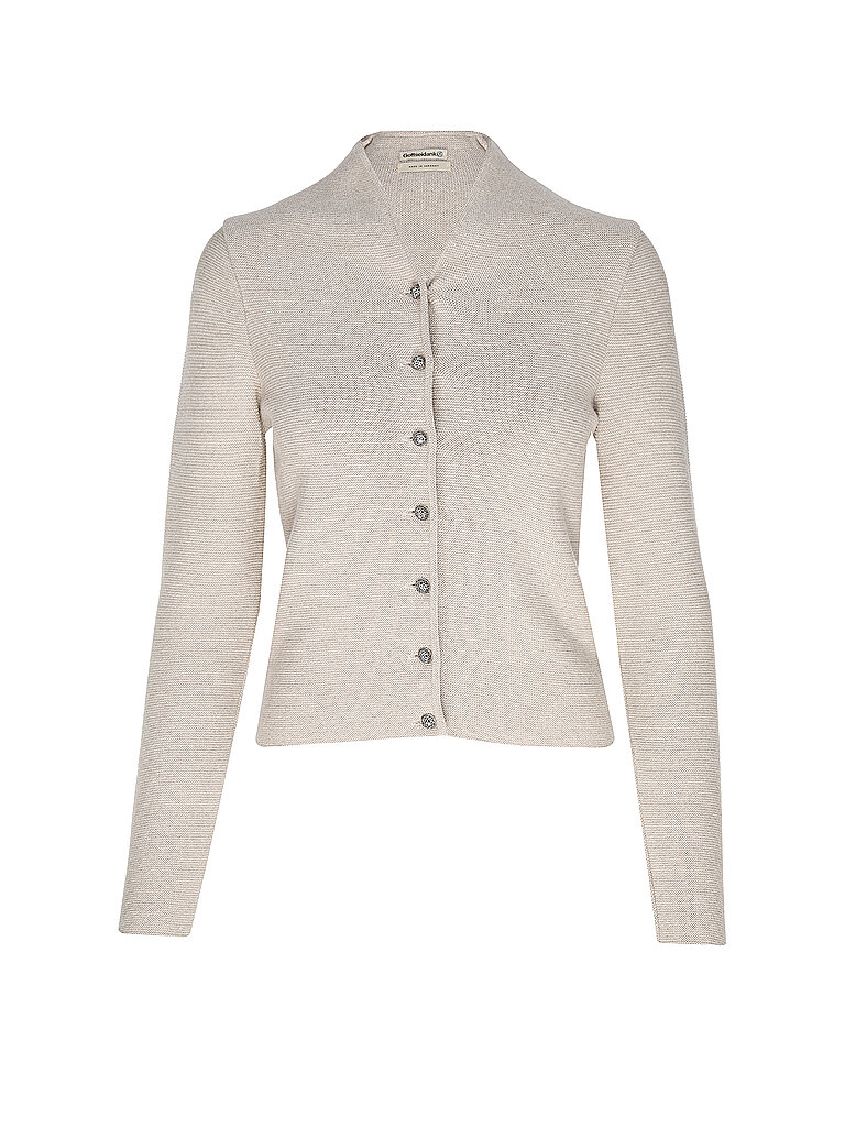 Cardigan tradizionale Slim Fit ANNA crema XS