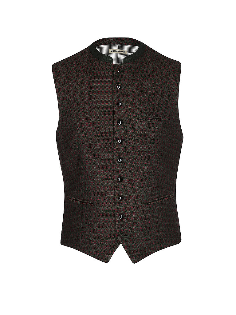 Gilet tradizionale KONSTANTIN verde scuro 50