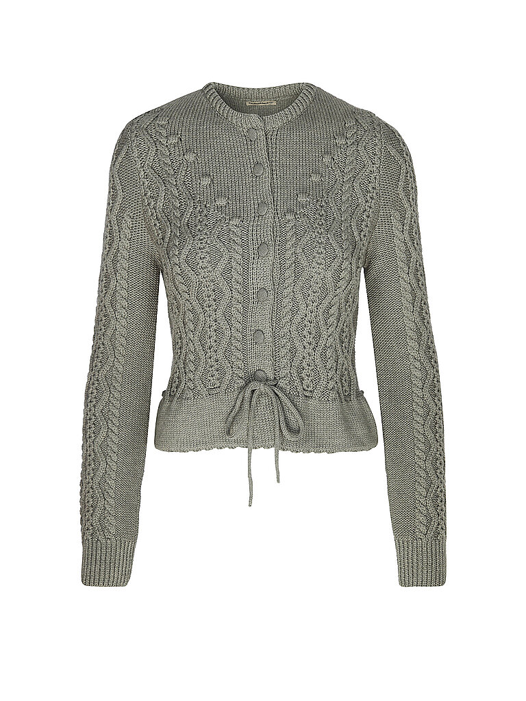 Cardigan tradizionale LENE verde XL