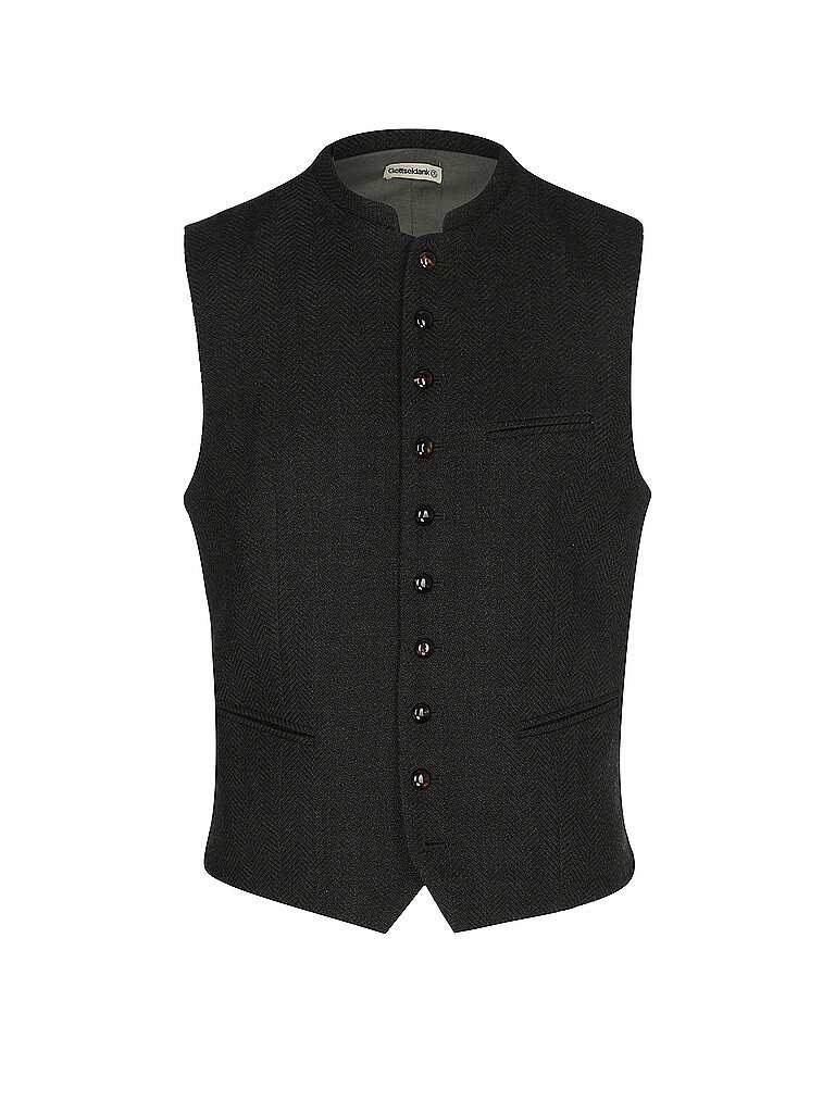 Gilet tradizionale KONSTANTIN verde scuro 48