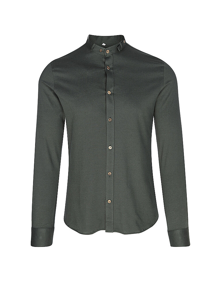 Camicia tradizionale LENZ verde scuro XXL