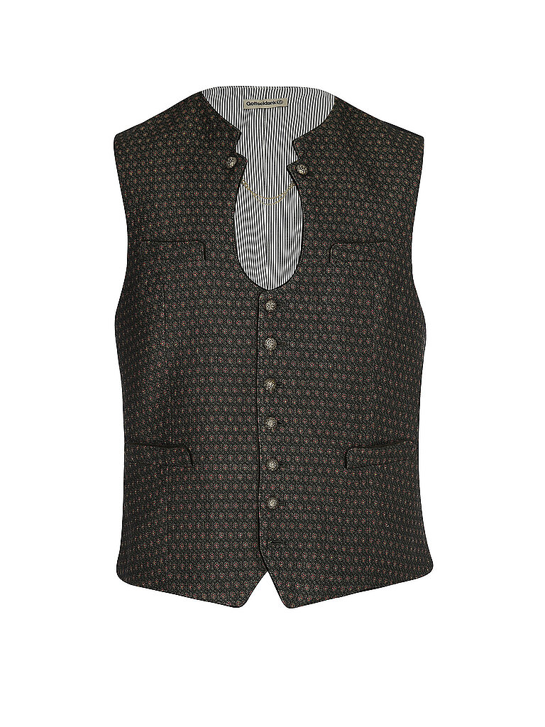 Gilet tradizionale IGANAZNS verde scuro 50
