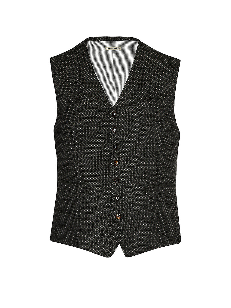 Gilet tradizionale ELIAS verde scuro 44
