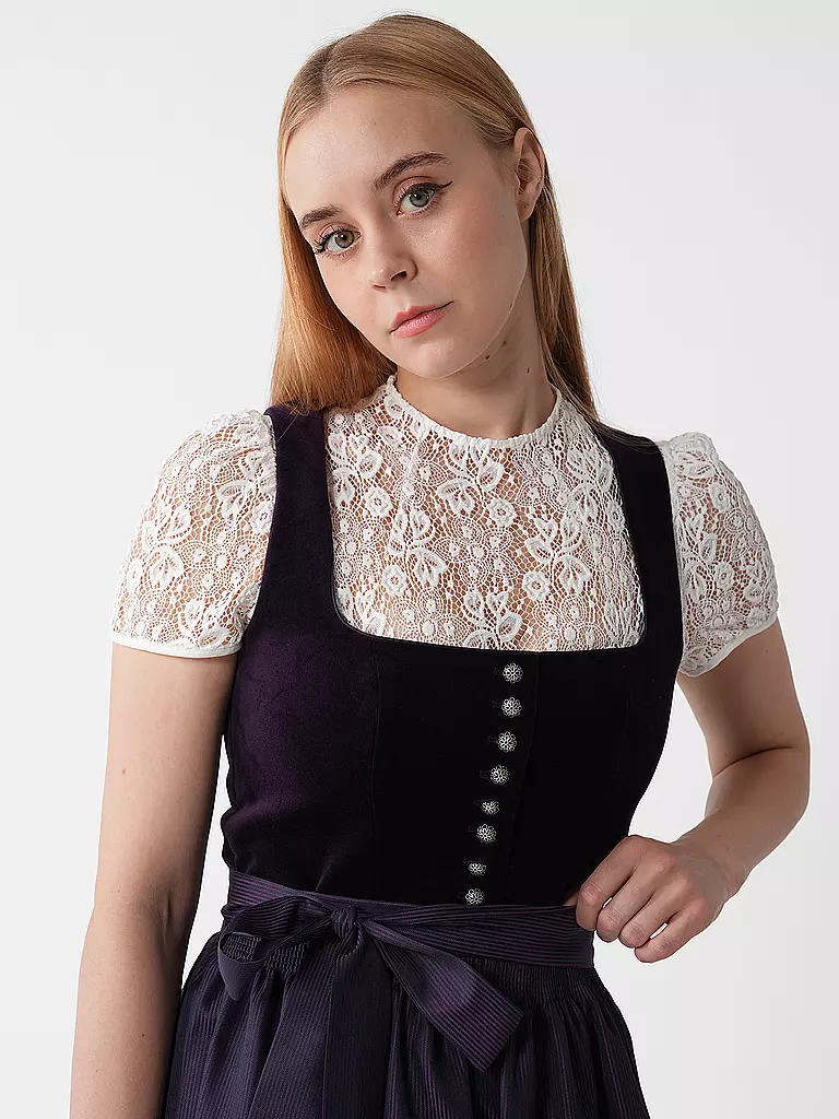 GOTTSEIDANK | Camicetta da Dirndl ERNESTA | Crema