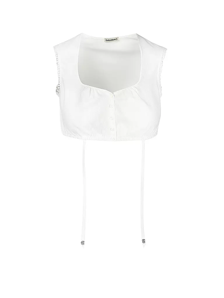GOTTSEIDANK | Camicetta Dirndl ARIANA | Bianco