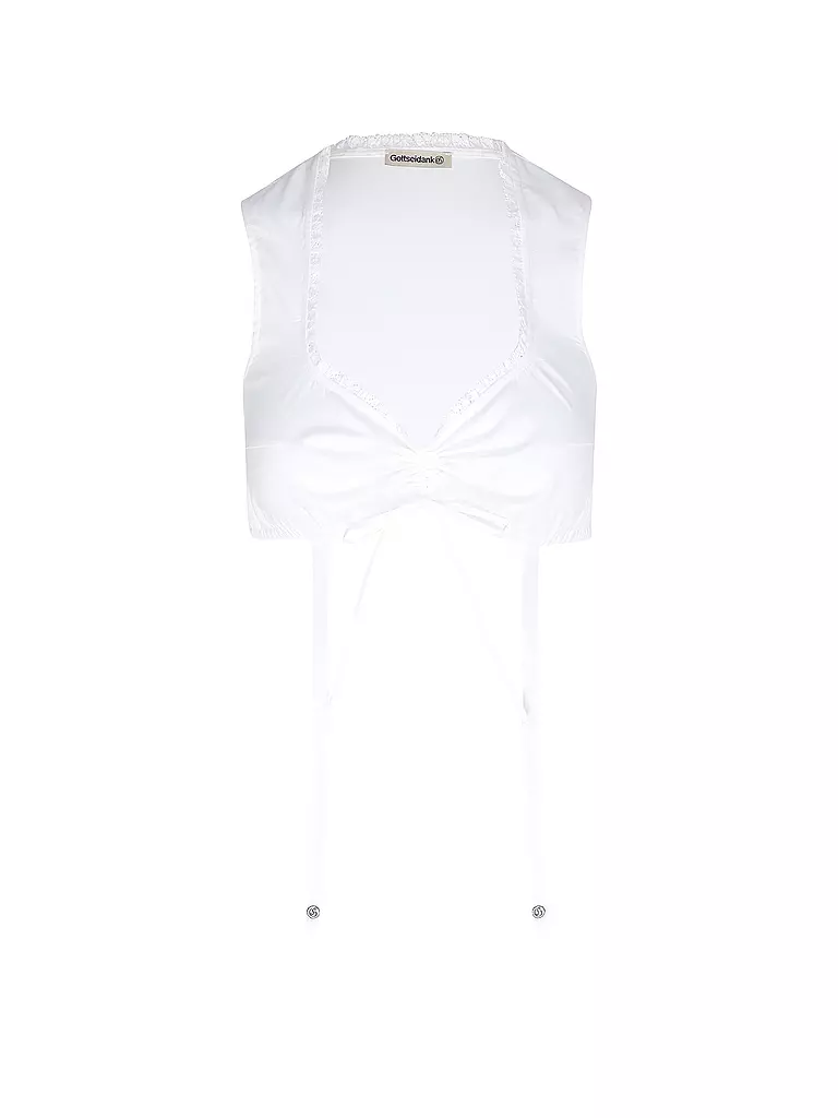GOTTSEIDANK | Camicetta Dirndl MARESA | Bianco
