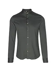 GOTTSEIDANK | Camicia tradizionale LENZ | Verde scuro