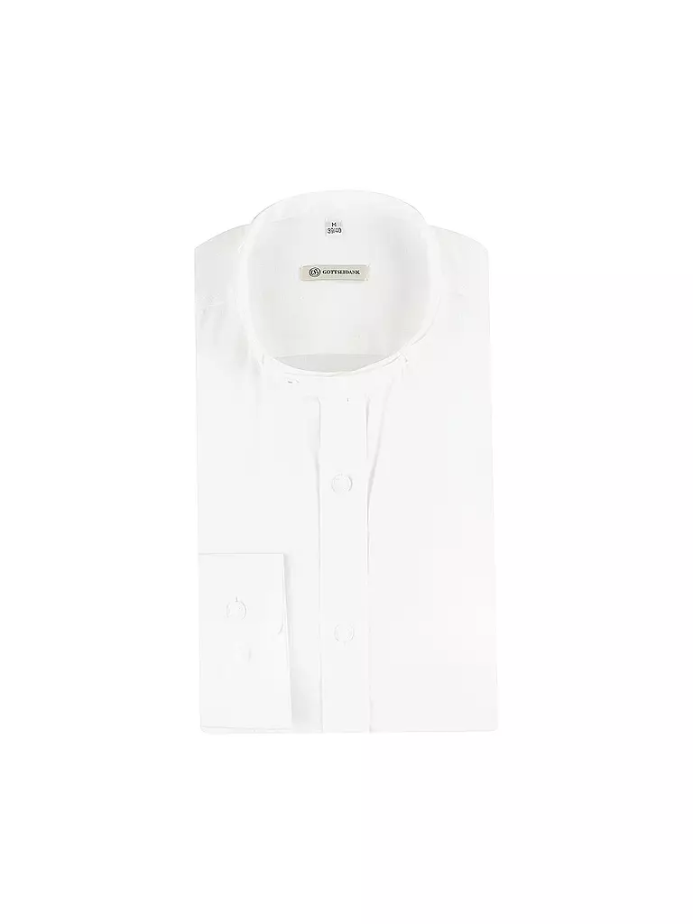 GOTTSEIDANK | Camicia tradizionale LENZ | Bianco