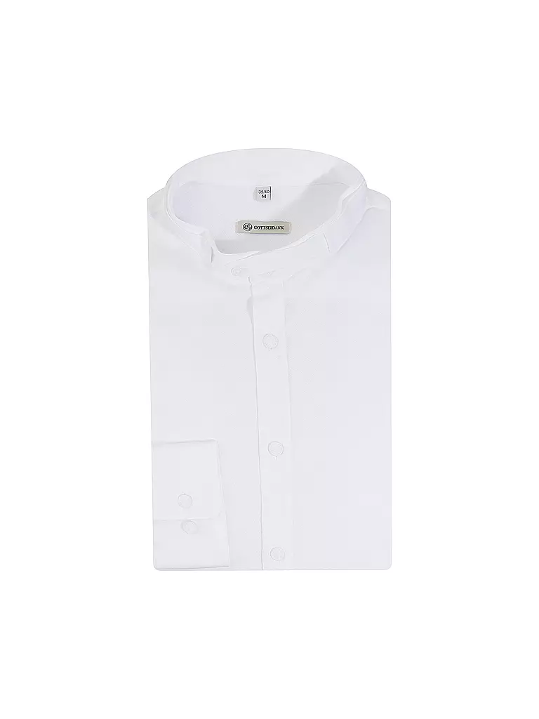 GOTTSEIDANK | Camicia tradizionale LENZ | Bianco