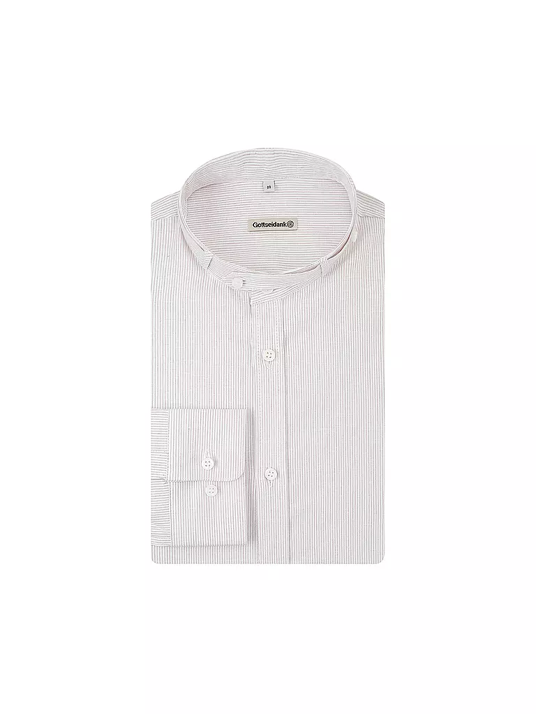 GOTTSEIDANK | Camicia tradizionale LENZ | Bianco