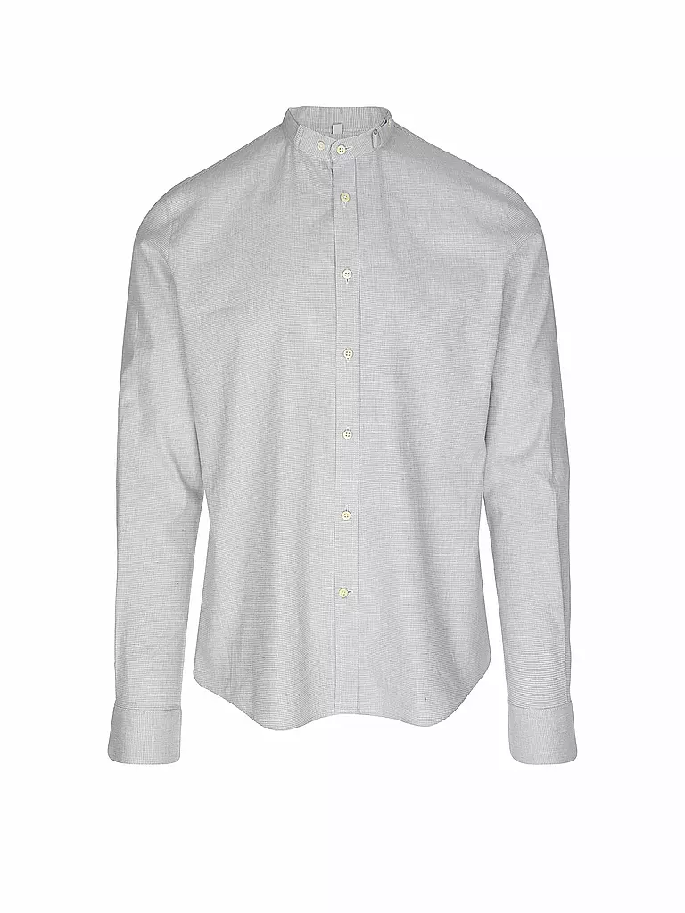 GOTTSEIDANK | Camicia tradizionale LENZ | Grigio chiaro