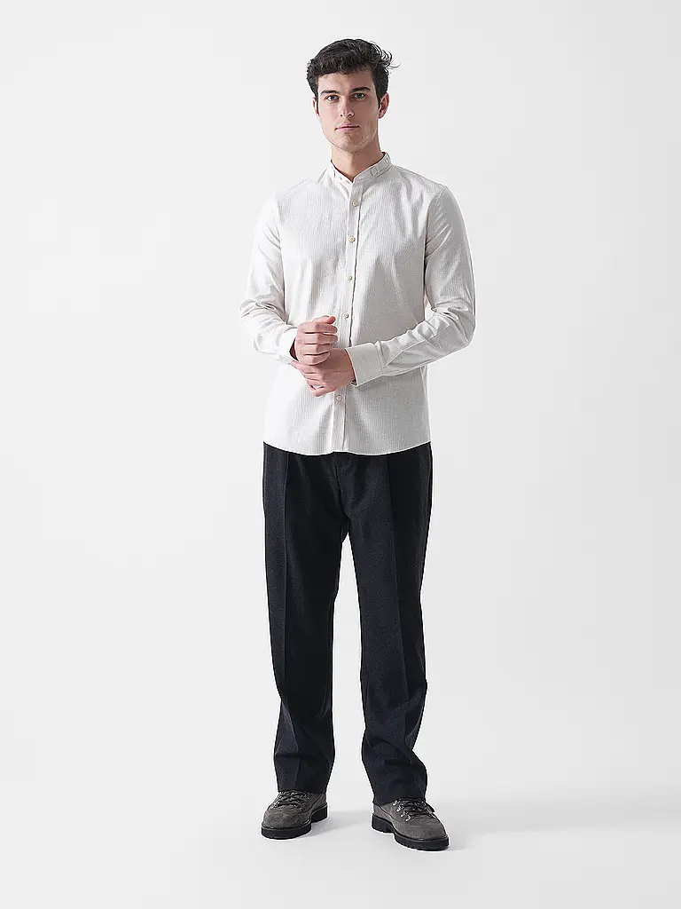 GOTTSEIDANK | Camicia tradizionale LENZ | Cammello