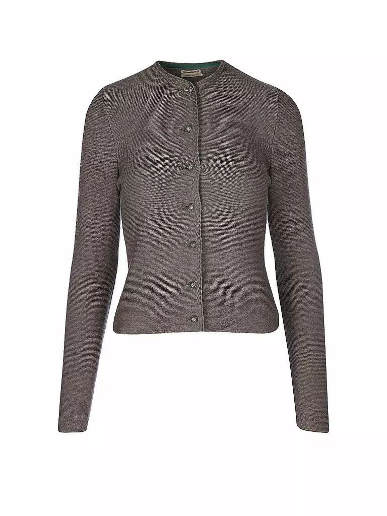 GOTTSEIDANK | Cardigan tradizionale Aloisia | Marrone