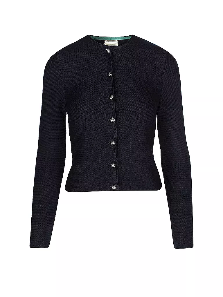 GOTTSEIDANK | Cardigan tradizionale ALOISIA | Blu scuro