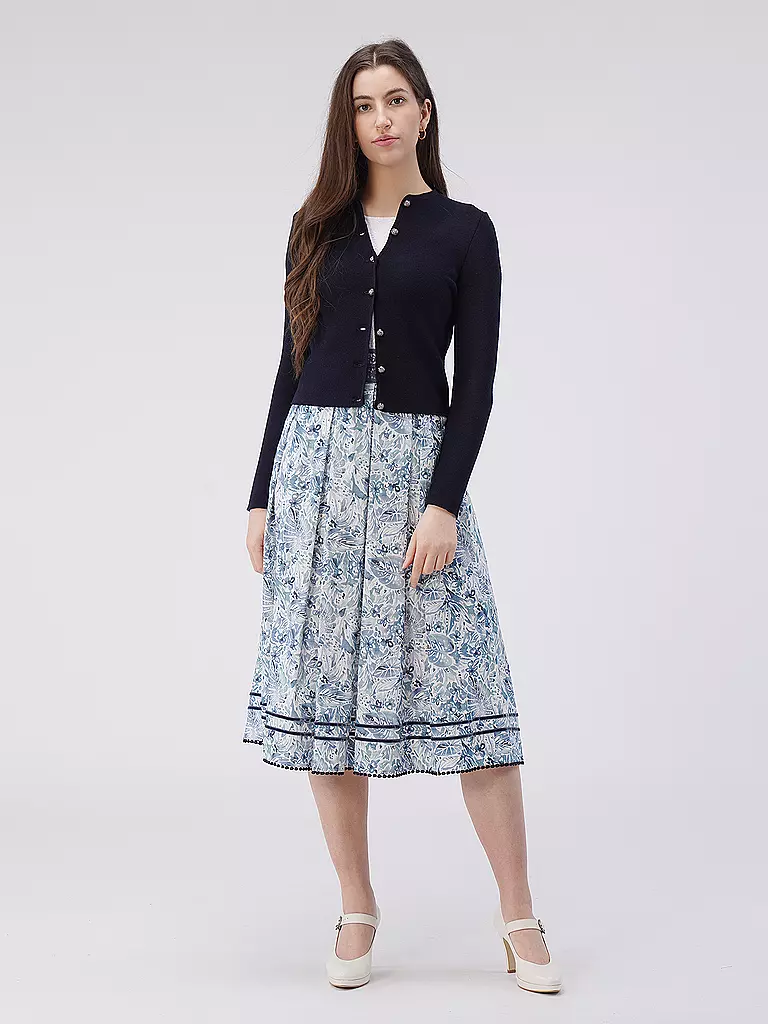 GOTTSEIDANK | Cardigan tradizionale ALOISIA | Blu scuro