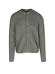 GOTTSEIDANK | Cardigan tradizionale ALOISIUS | Oliva