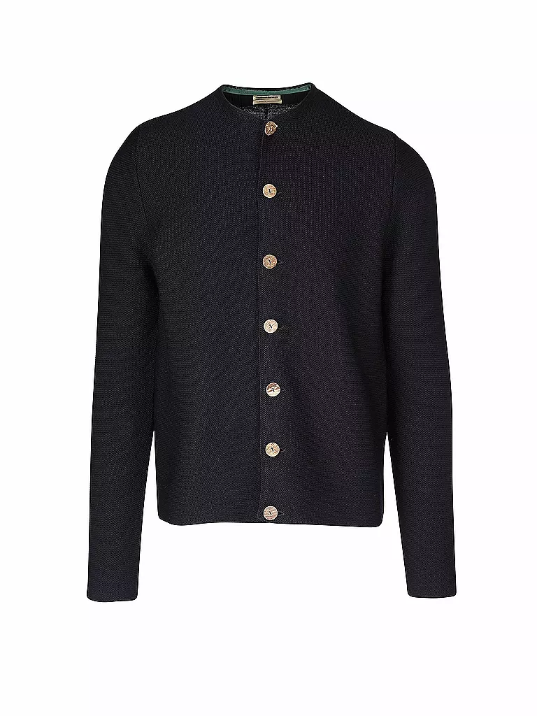 GOTTSEIDANK | Cardigan tradizionale ALOISIUS | Blu