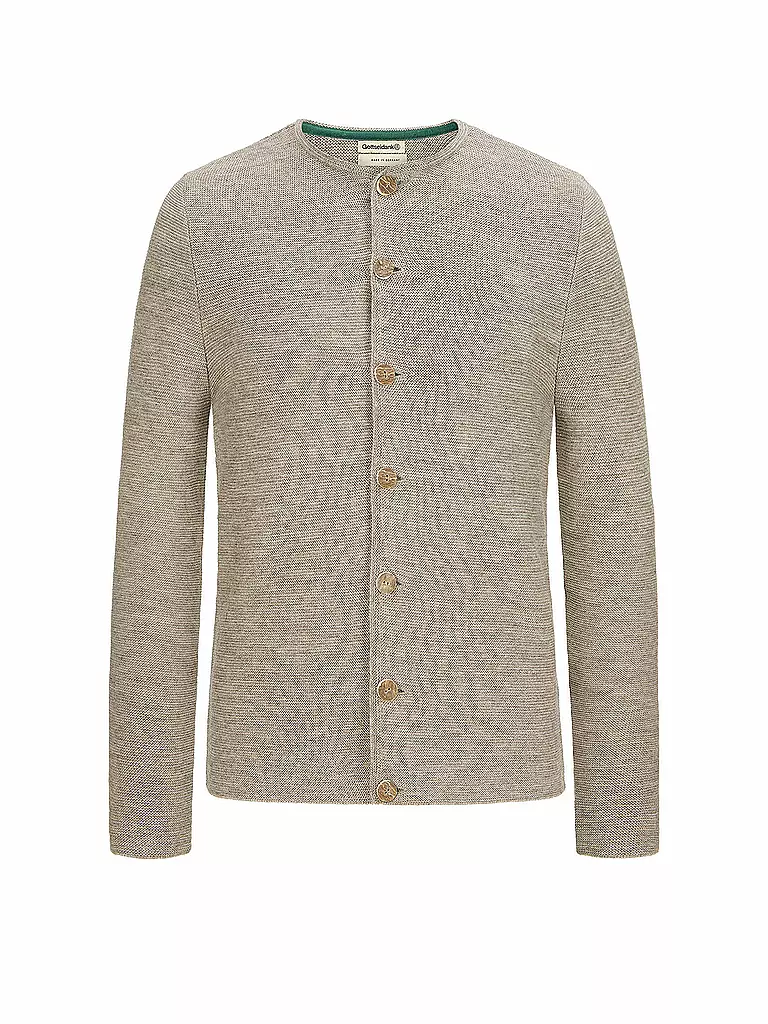 GOTTSEIDANK | Cardigan tradizionale ALOISIUS | Beige