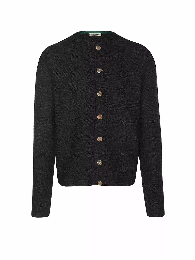 GOTTSEIDANK | Cardigan tradizionale ALOISIUS | Nero