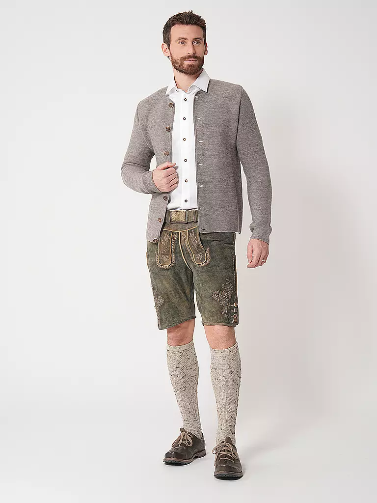 GOTTSEIDANK | Cardigan tradizionale ALOISIUS | Beige