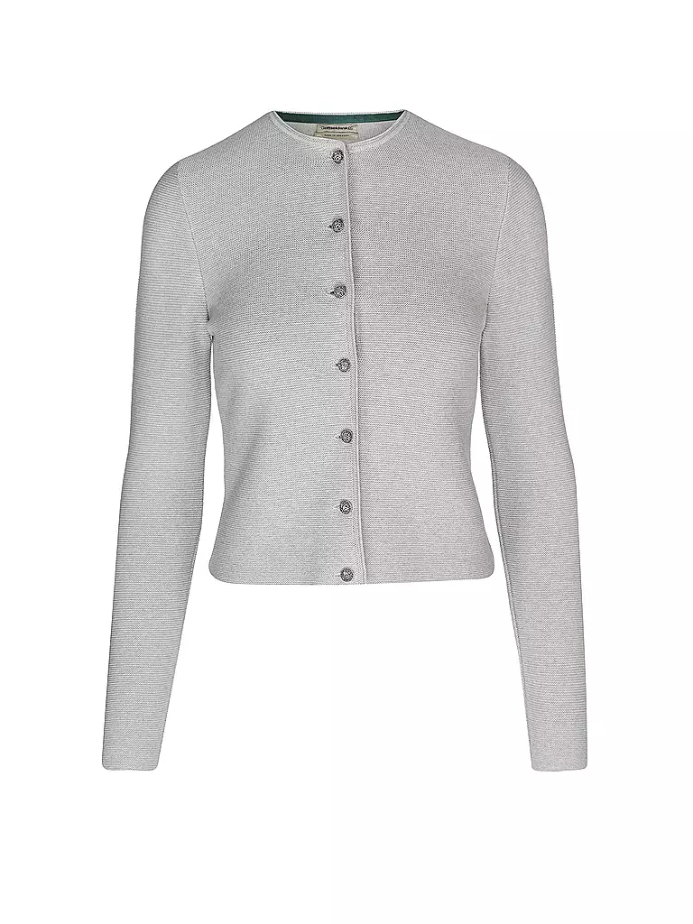 GOTTSEIDANK | Cardigan tradizionale ALOSIA | Grigio