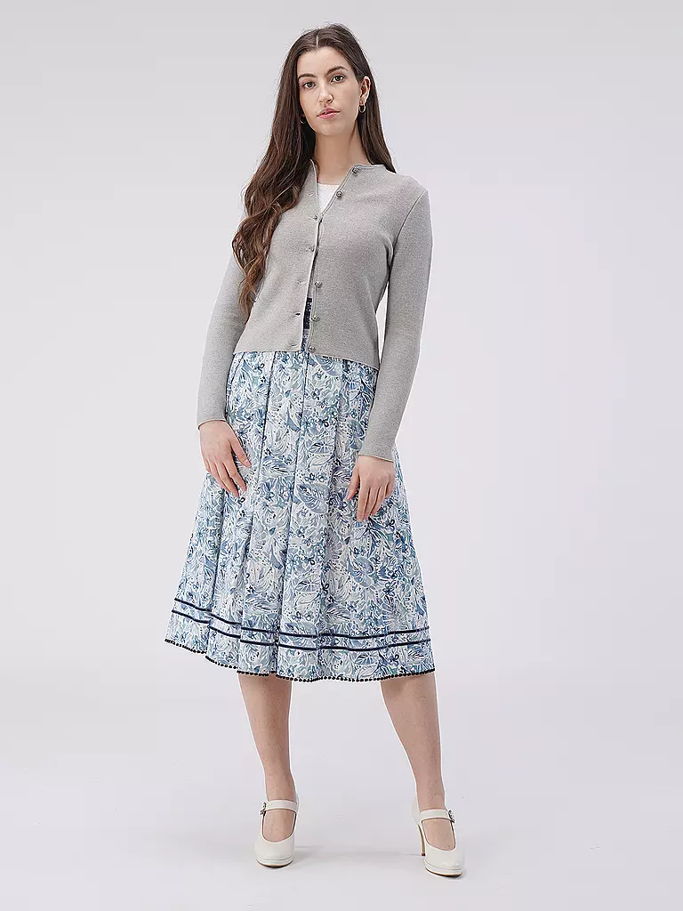 GOTTSEIDANK | Cardigan tradizionale ALOSIA | Grigio