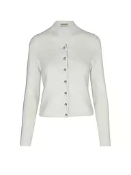 GOTTSEIDANK | Cardigan tradizionale ANNA slim fit | Crema