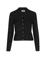 GOTTSEIDANK | Cardigan tradizionale ANNA slim fit | Nero