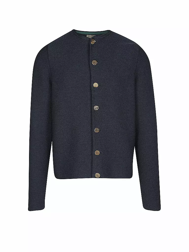 GOTTSEIDANK | Cardigan tradizionale Anselm | Blu