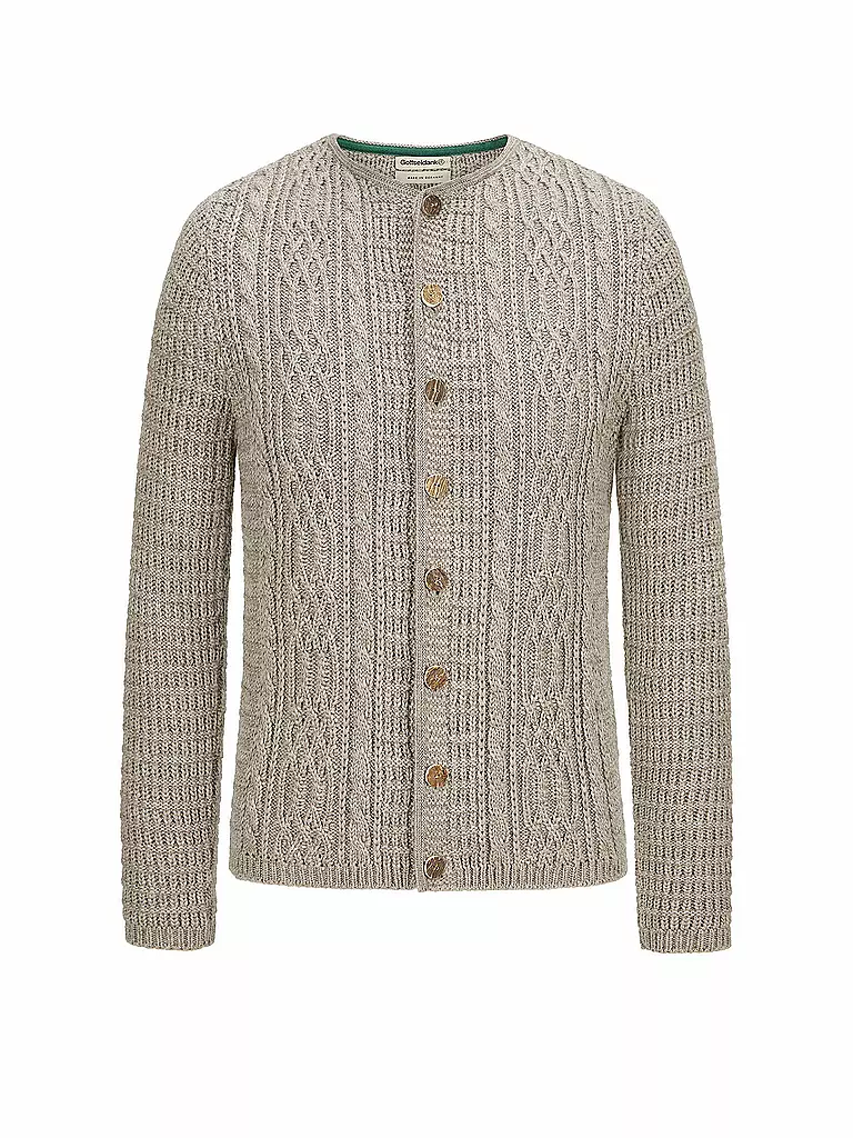 GOTTSEIDANK | Cardigan tradizionale ANTON | Beige