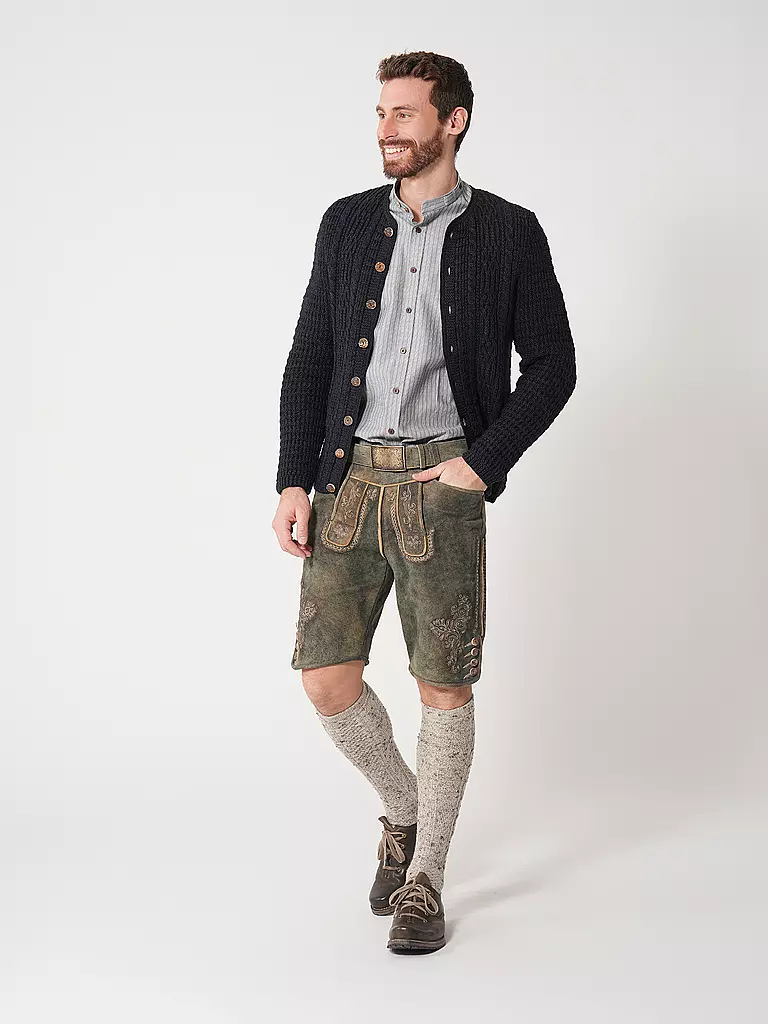 GOTTSEIDANK | Cardigan tradizionale ANTON | Blu