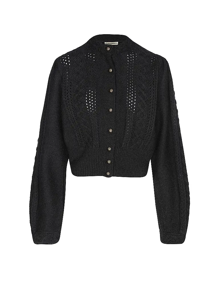 GOTTSEIDANK | Cardigan tradizionale LEA | Nero