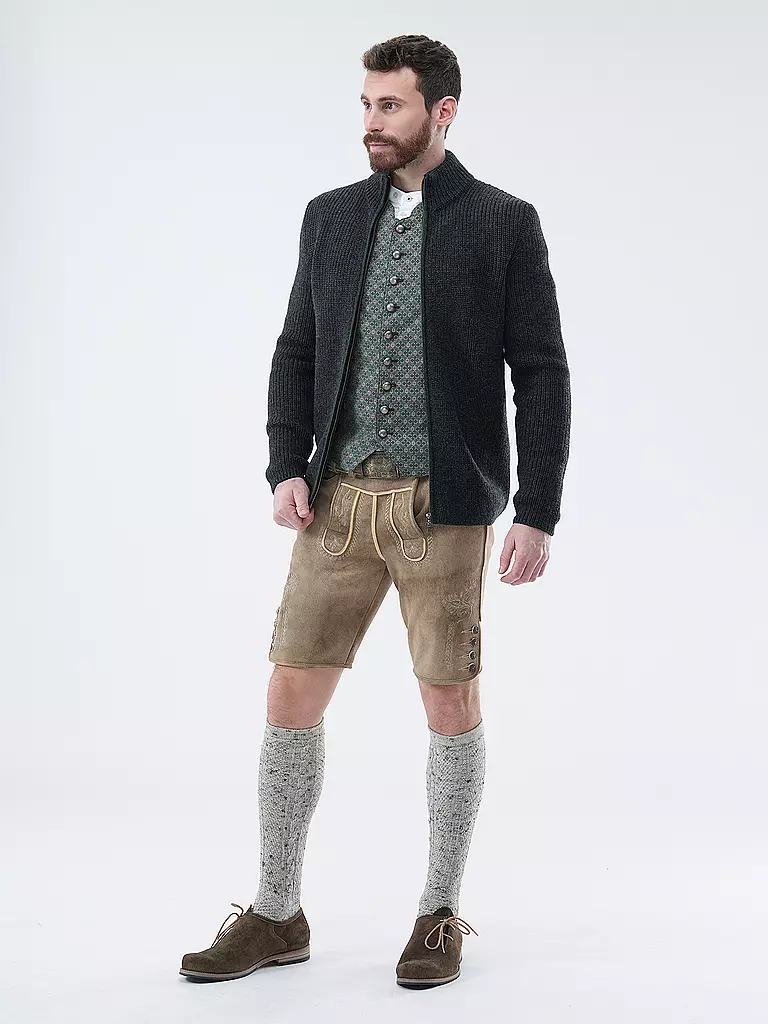 GOTTSEIDANK | Cardigan tradizionale LEVIN | Grigio