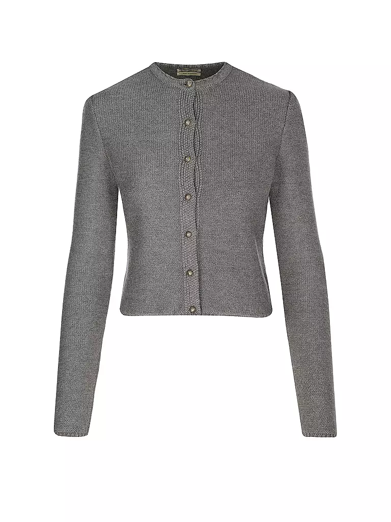 GOTTSEIDANK | Cardigan tradizionale MIRL | Grigio