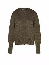 GOTTSEIDANK | Cardigan tradizionale PAULA | Oliva