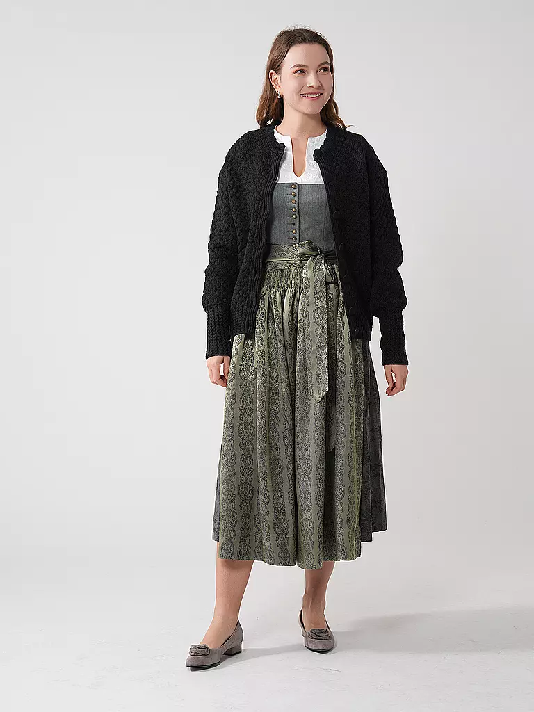 GOTTSEIDANK | Cardigan tradizionale PAULA | Grigio