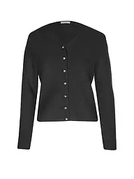 GOTTSEIDANK | Cardigan tradizionale Slim Fit ANNA | Nero