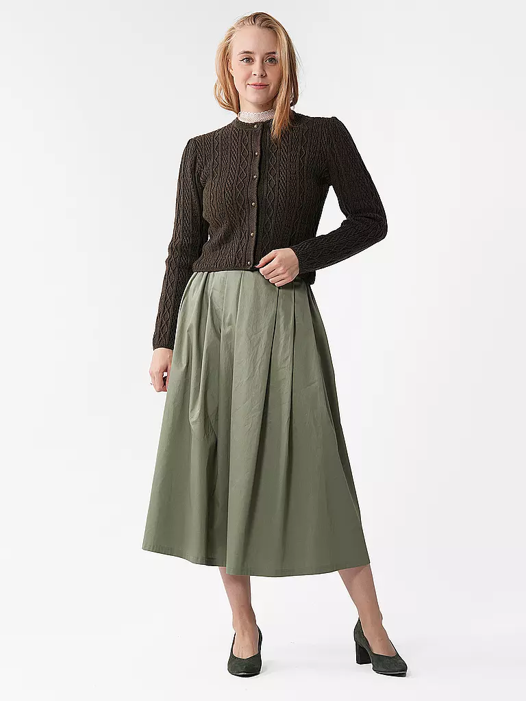 GOTTSEIDANK | Cardigan tradizionale SOPHIA | Oliva