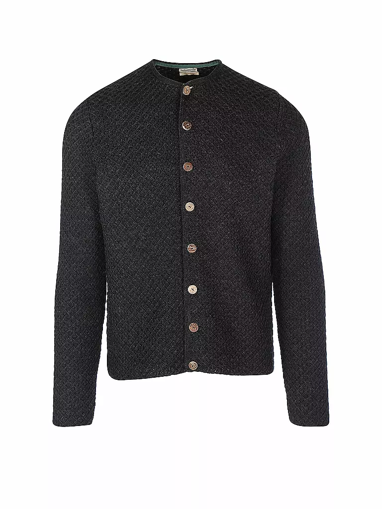 GOTTSEIDANK | Cardigan tradizionale XAVER | Nero