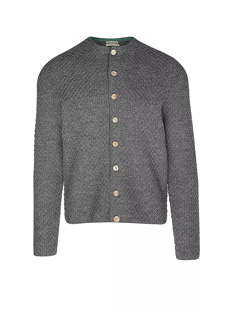 GOTTSEIDANK | Cardigan tradizionale XAVER | Grigio