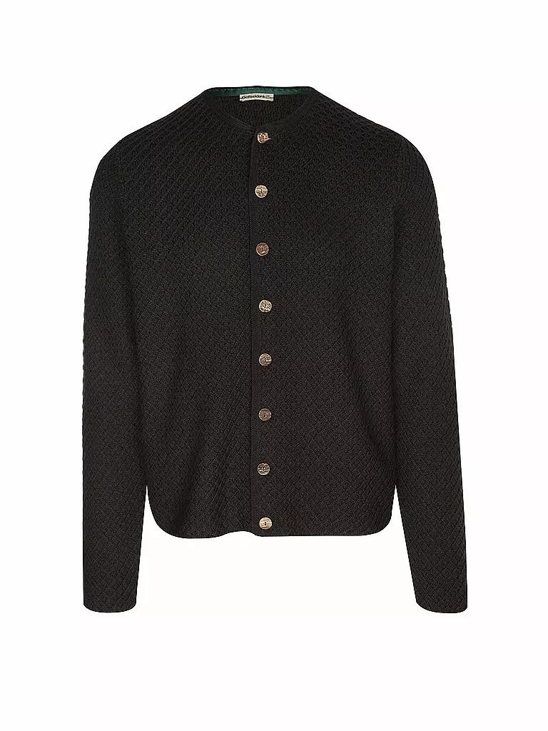 GOTTSEIDANK | Cardigan tradizionale XAVER | Marrone
