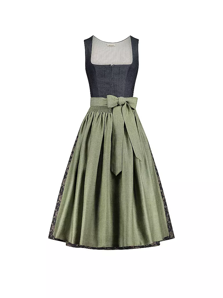 GOTTSEIDANK | Dirndl ANTONIA 85cm | Verde chiaro