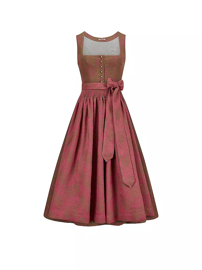 GOTTSEIDANK | Dirndl BABETTE | Rosso