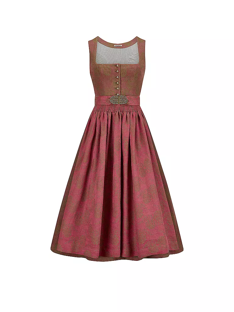 GOTTSEIDANK | Dirndl BABETTE | Rosso