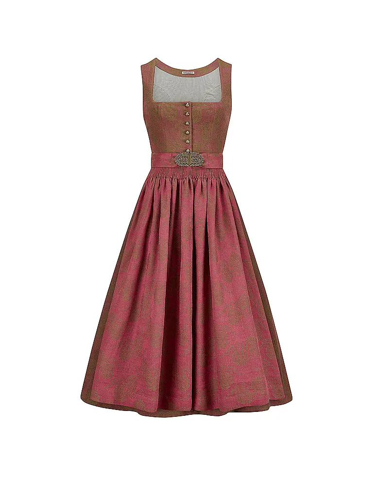 GOTTSEIDANK | Dirndl BABETTE | Rosso
