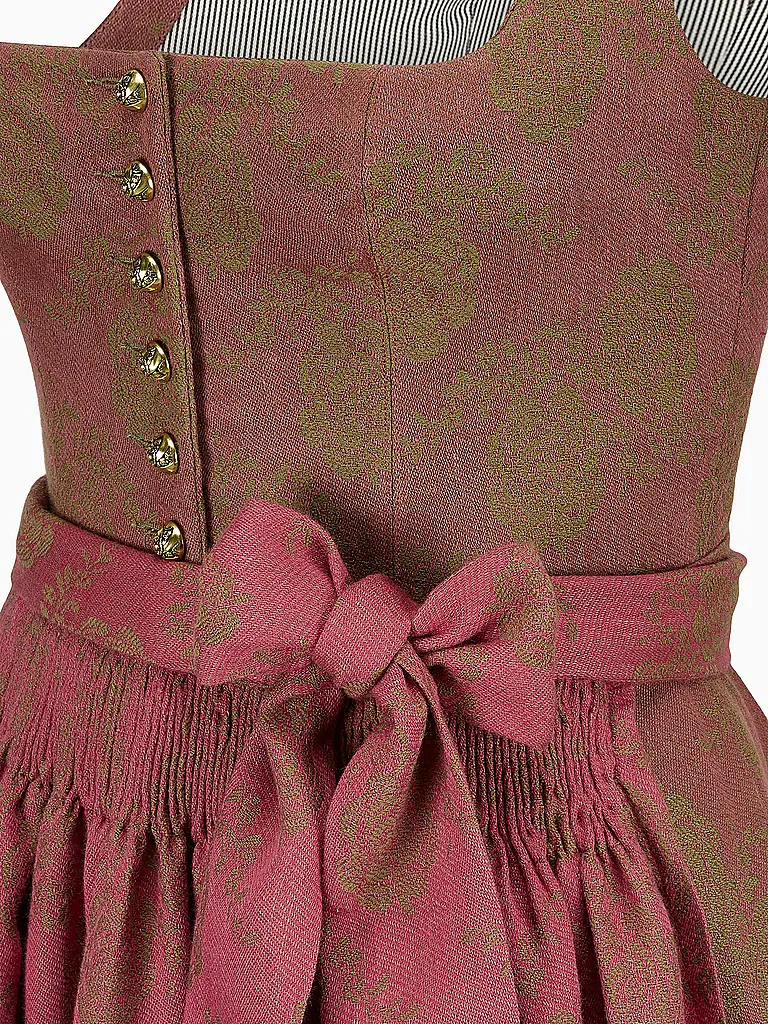 GOTTSEIDANK | Dirndl BABETTE | Rosso
