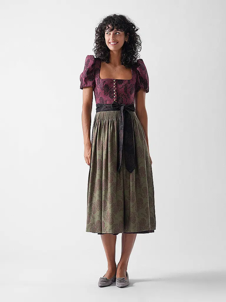 GOTTSEIDANK | Dirndl LAURA | Rosso