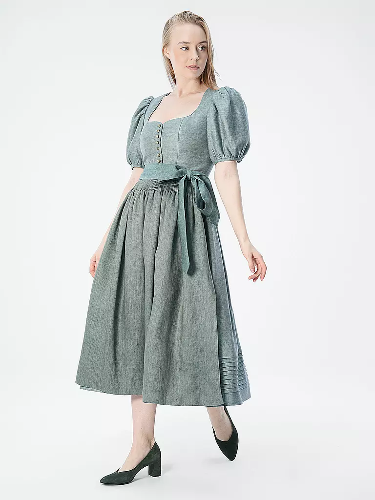 GOTTSEIDANK | Dirndl LINA 80cm | Verde chiaro